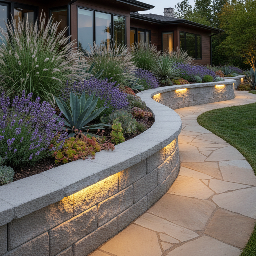 Granite Stone Steps